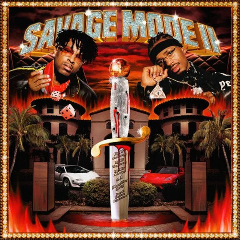 21 Savage & Metro Boomin - Savage Mode II (Red Color) Vinyl LP