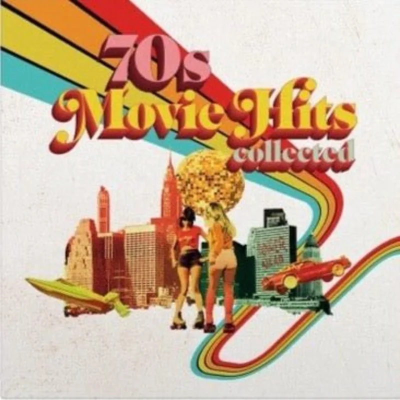 70's Movie Hits Collected (Limited Edition 180g Pink & Yellow Color) Vinyl LP