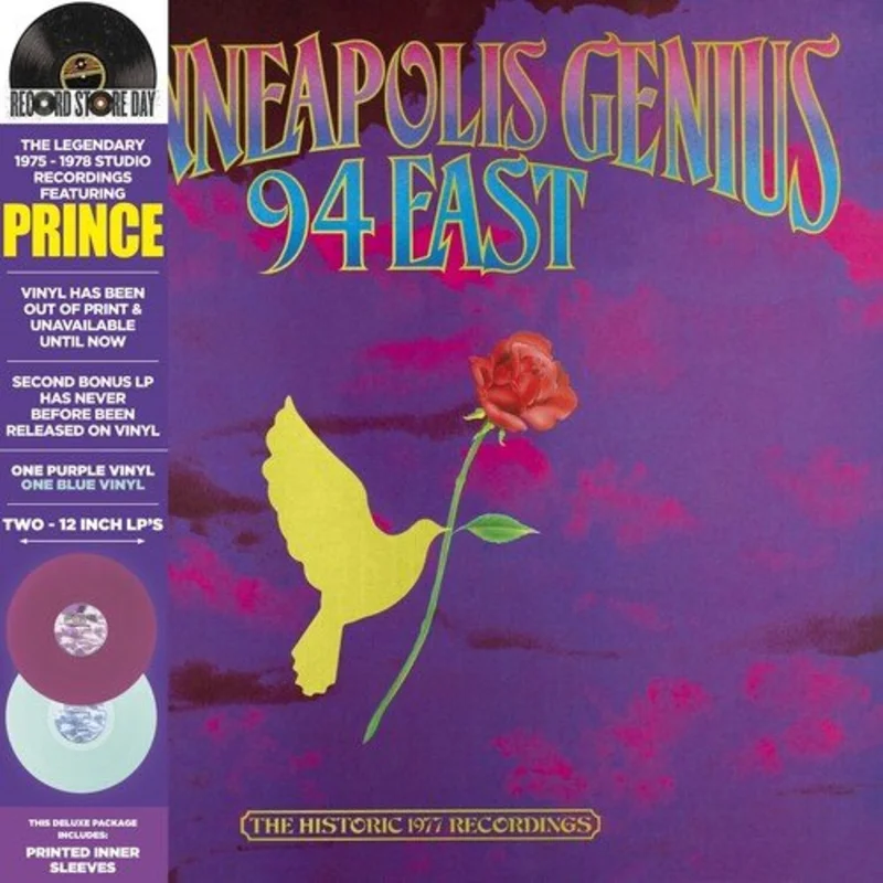 94 East (Prince) - Minneapolis Genius (Indie Exclusive Blue & Purple Color) Vinyl LP