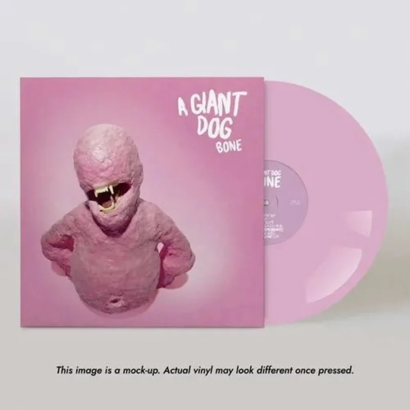 A Giant Dog - Bone (Reissue) - Pink Color Vinyl Record LP