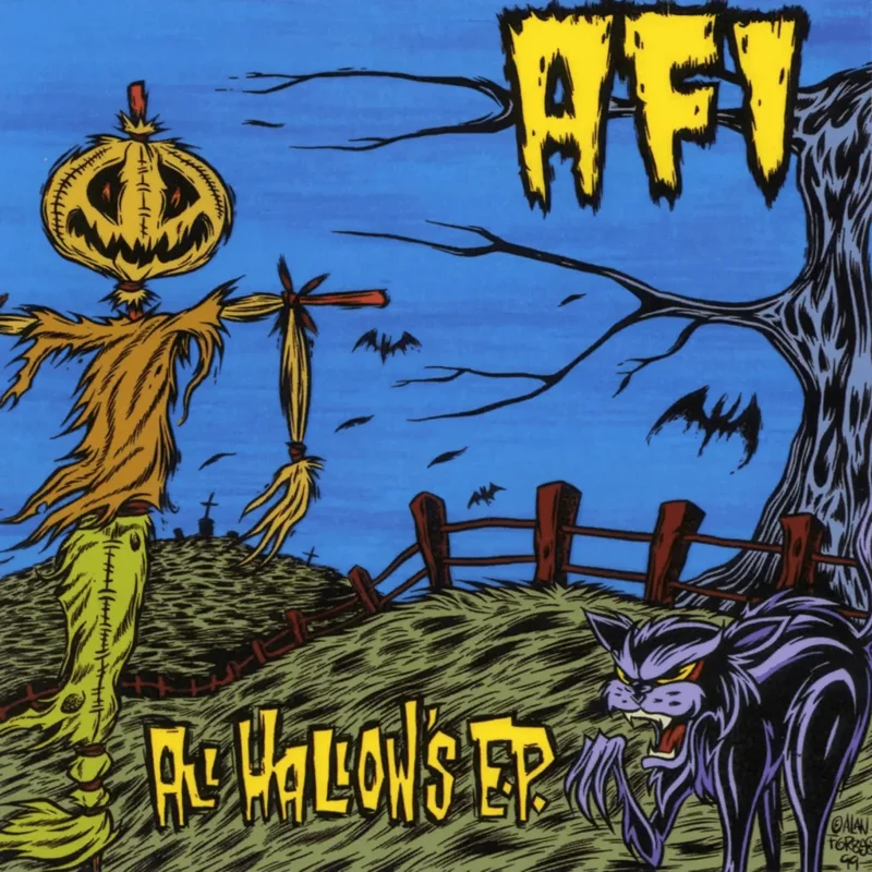 AFI - All Hallow's EP (25th Anniversary Spectral Pink Color) Vinyl LP