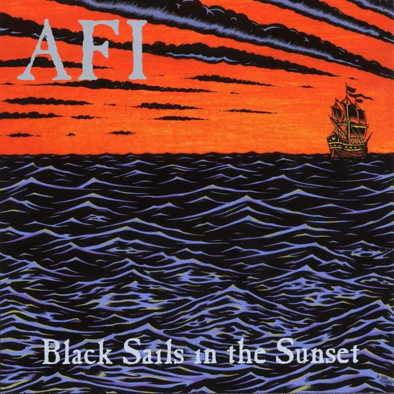 AFI - Black Sails in the Sunset (25th Annivesary) (Orange Color) Vinyl LP