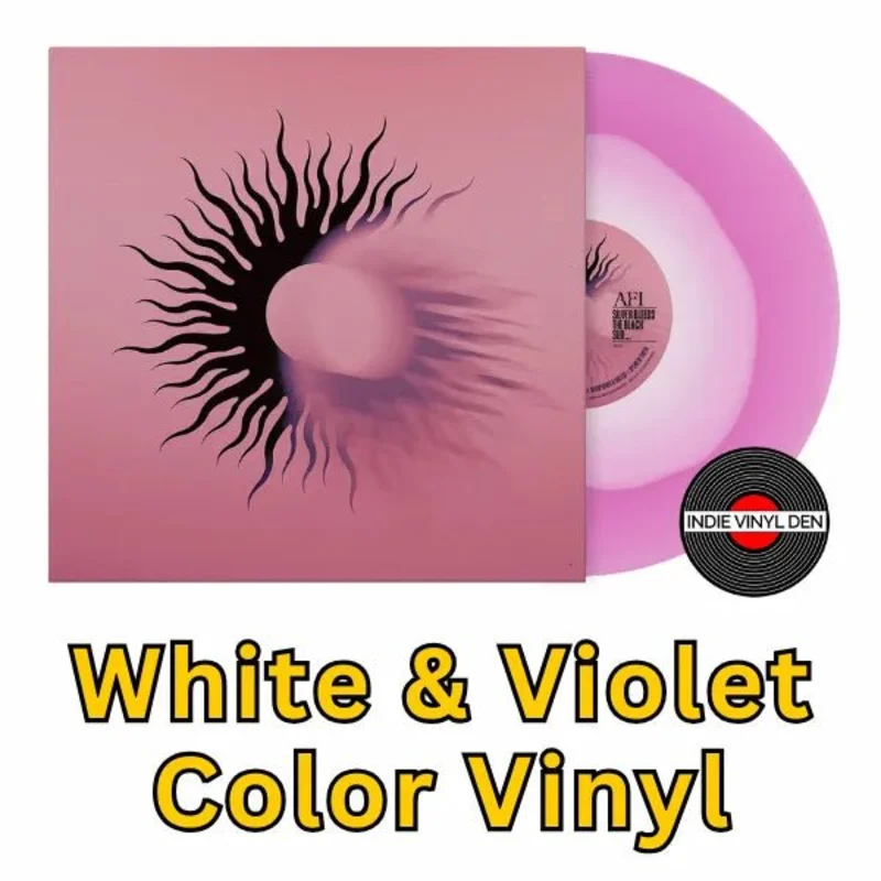 AFI - Silver Bleeds the Black Sun... - White & Violet Color Vinyl Record