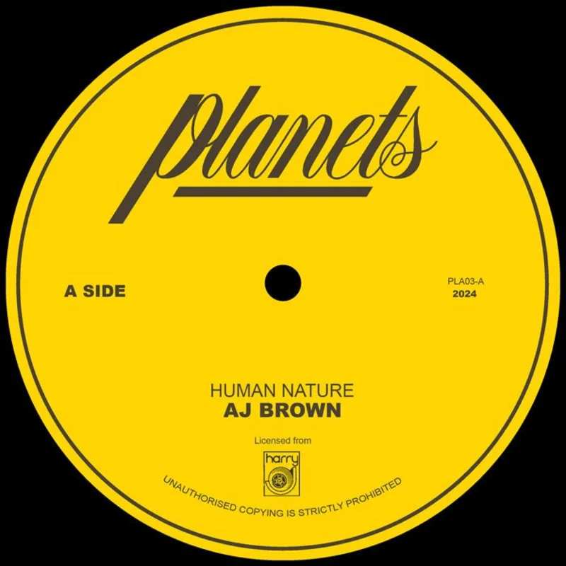 AJ Brown - Human Nature Vinyl 7"