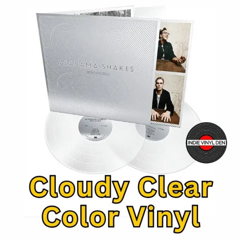 Alabama Shakes - Boys & Girls - Cloudy Clear Color Vinyl Record *
