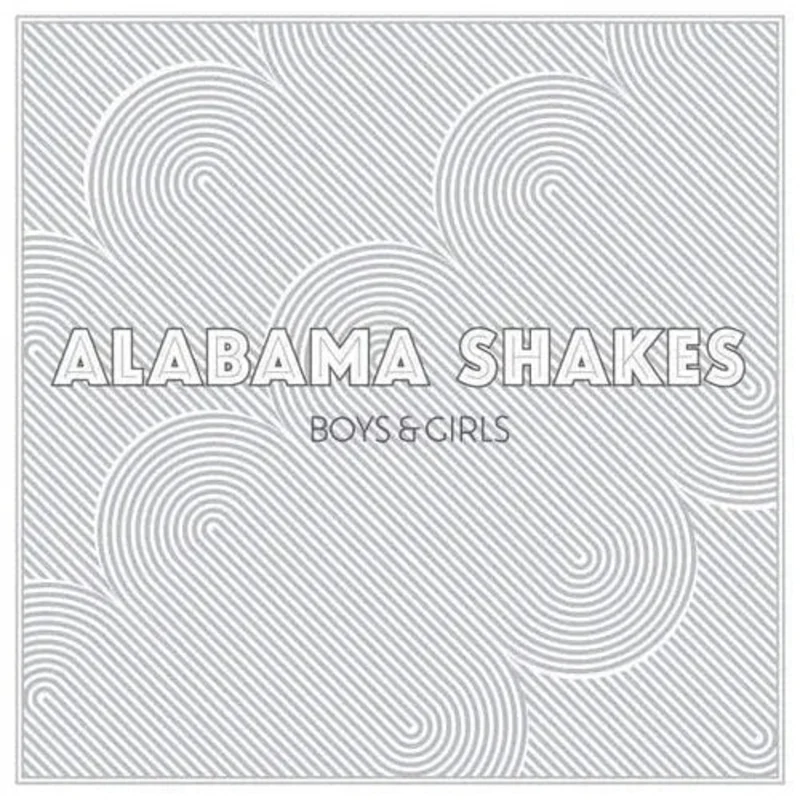 Alabama Shakes- Boys & Girls - Silver & White Color Vinyl Record