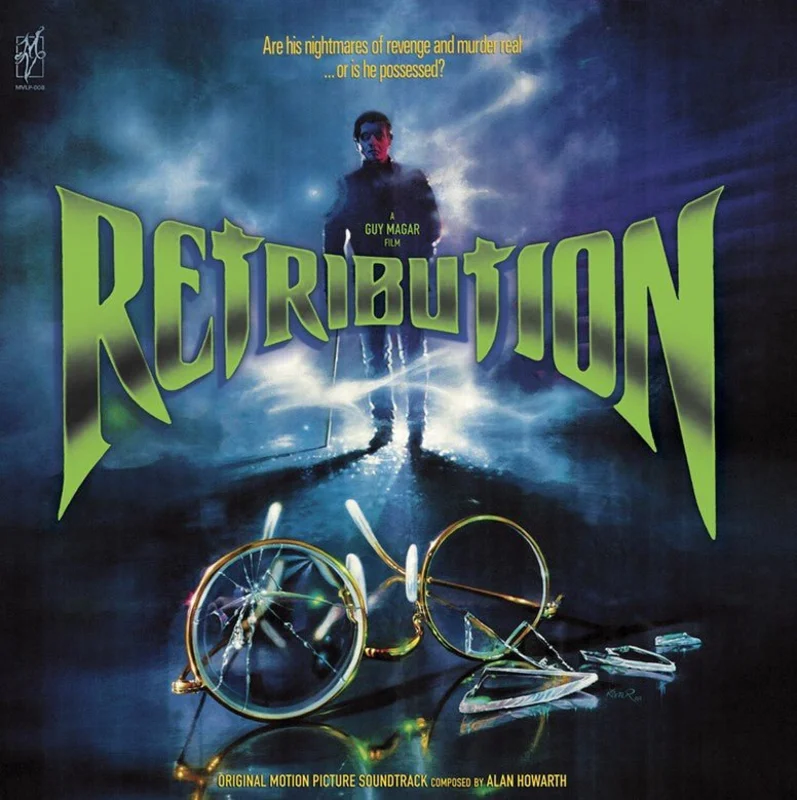 Alan Howarth - Retribution (Original Soundtrack) (Blue & Green Pinwheel Color) Vinyl LP