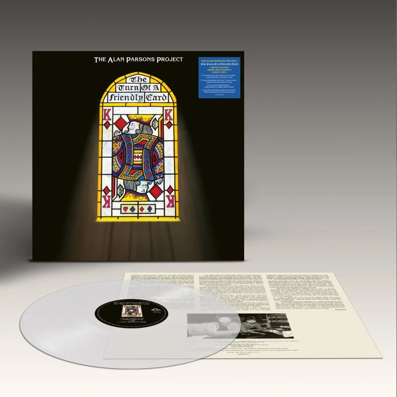 Alan Parsons Project - The Turn Of A Friendly Card - CLEAR Color Vinyl