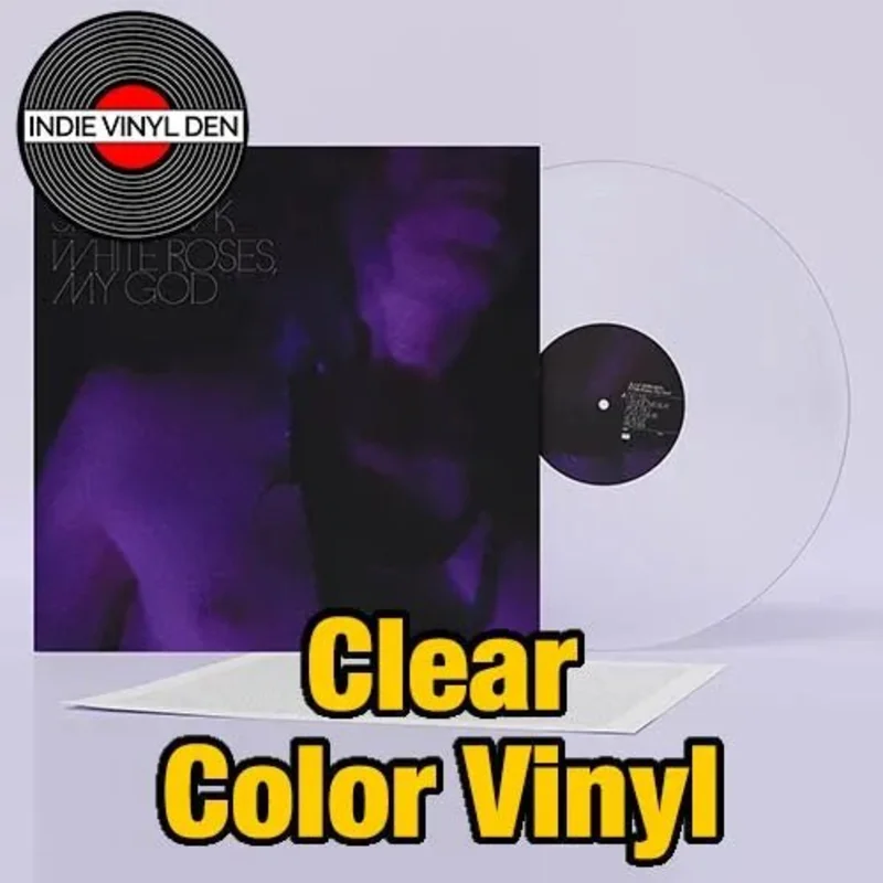 Alan Sparhawk (of Low)- White Roses, My God - Loser Clear Color Vinyl Record