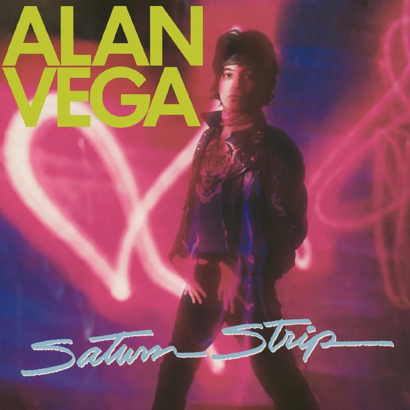 Alan Vega - Saturn Strip (Highlighter Yellow Color) Vinyl LP
