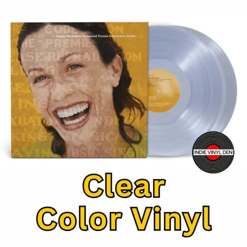 Alanis Morissette Supposed Former Infatuation Junkie Thank U Edition Color Vinyl
