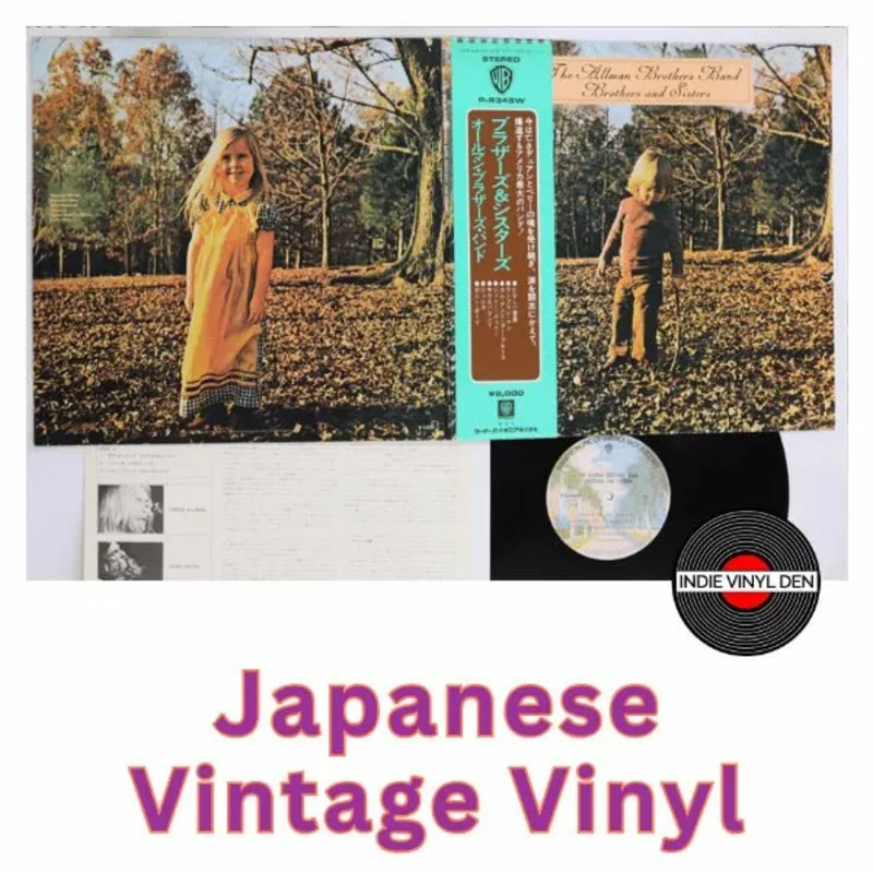 Allman Brothers Band - Brothers & Sisters - Japanese Vintage Vinyl