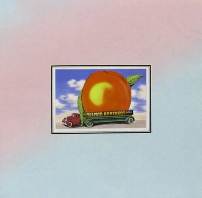 Allman Brothers Band - Eat a Peach (Light Blue & Pink Color) Vinyl LP