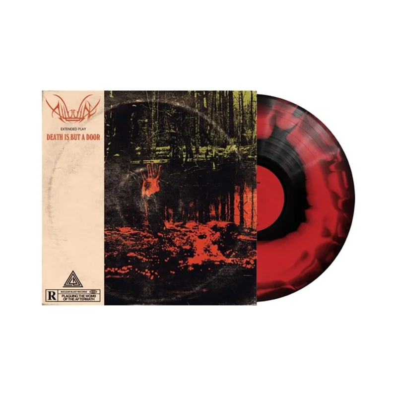 Alluvial -Death Is But a Door (Black & Red Swirl)
