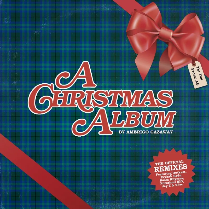Amerigo Gazaway presents A Christmas Album (Red Color) Vinyl LP