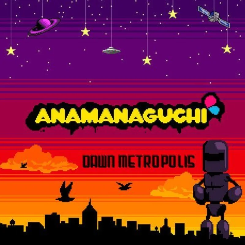 Anamanaguchi - Dawn Metropolis (Orange/Maroon/Purple Colored Vinyl LP)