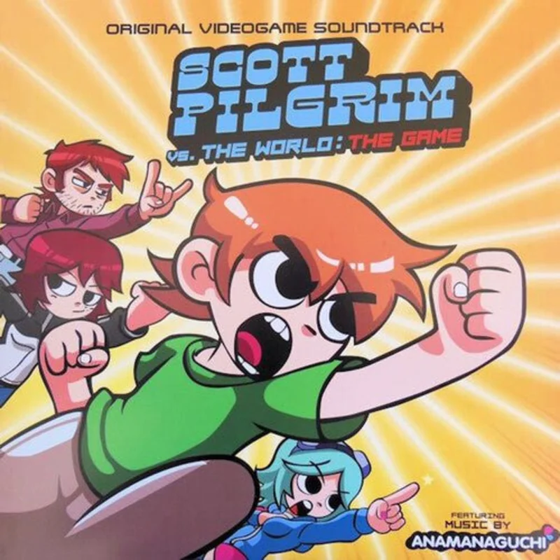 Anamanaguchi - Scott Pilgrim vs. The World: The Game (Clear Orange Color) Vinyl LP