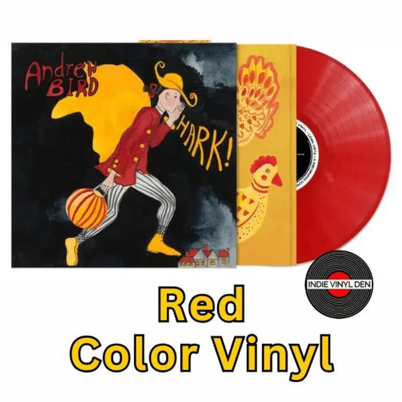 Andrew Bird - HARK! - Red Color Vinyl Record