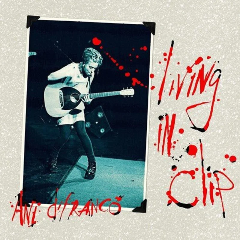 Ani DiFranco - Living In Clip (25th Anniversary Red Color) Vinyl LP