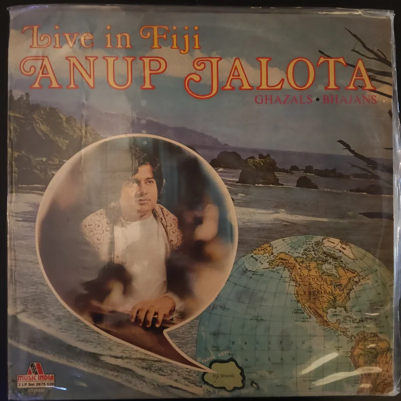 Anup Jalota - Live In Fiji (Ghazals - Bhajans) ( (Used Vinyl - VG) NJ Marketplace