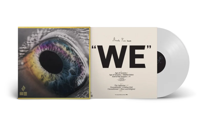 Arcade Fire WE (Colored Vinyl, White, 180 Gram Vinyl, Gatefold LP Jacket, Poster)
