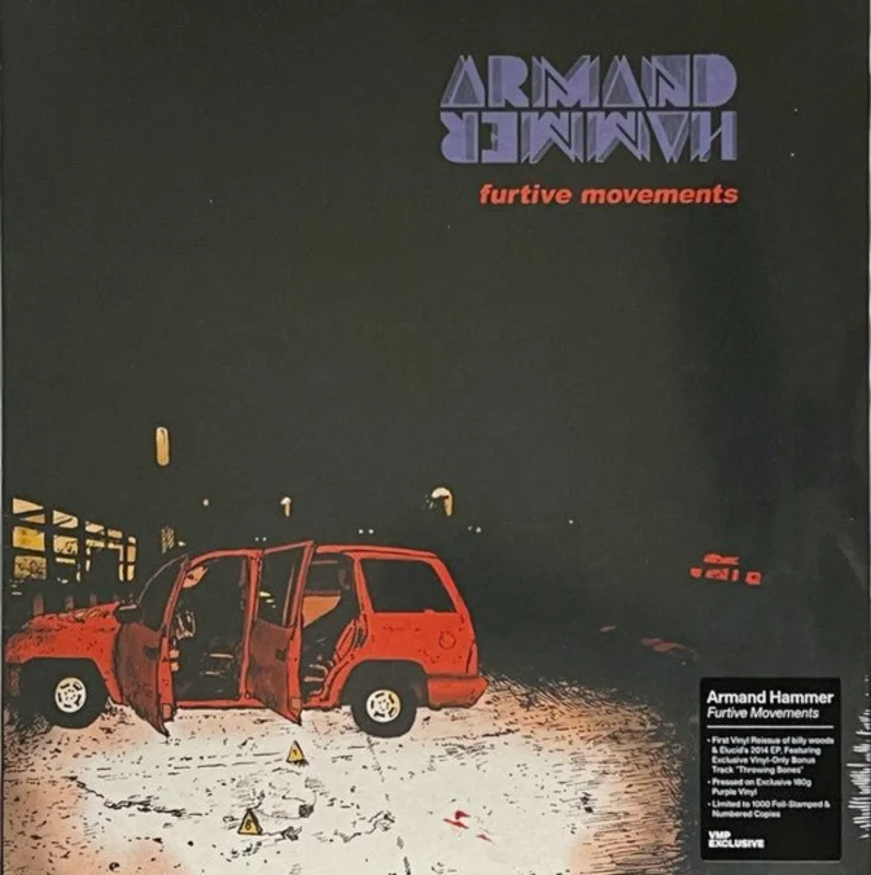 Armand Hammer - Furtive Movements (VMP Opaque Purple) Vinyl LP