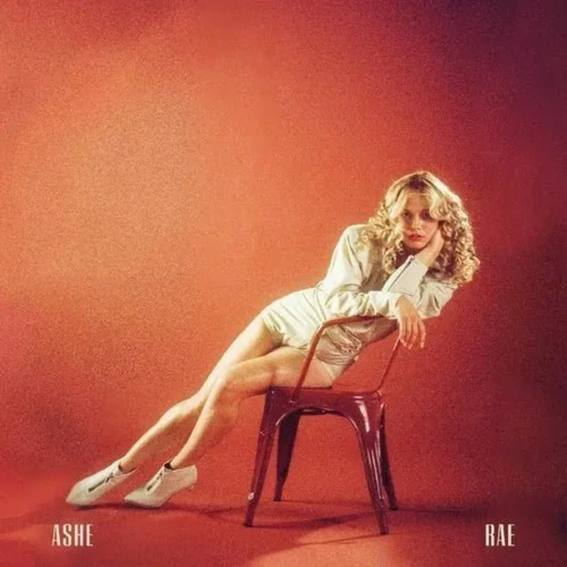 Ashe - Rae - White & Grape Splatter Color Vinyl