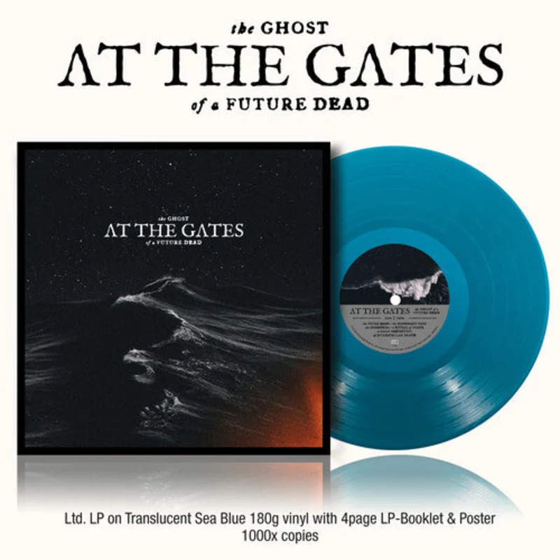 At the Gates - The Ghost Of A Future Dead (Clear/Blue Limited Edition Booklet 180 Gram Vinyl)