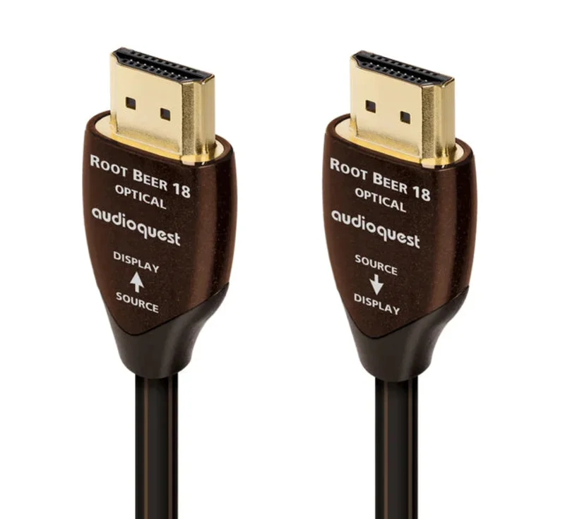AudioQuest Root Beer 18 Active Optical High Speed 4K/8K HDMI Cable