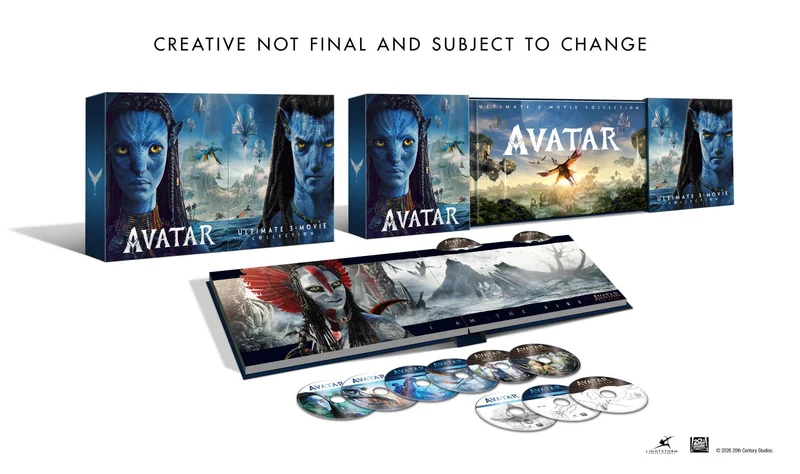Avatar: 3-movie Collection - James Cameron [4K UHD]
