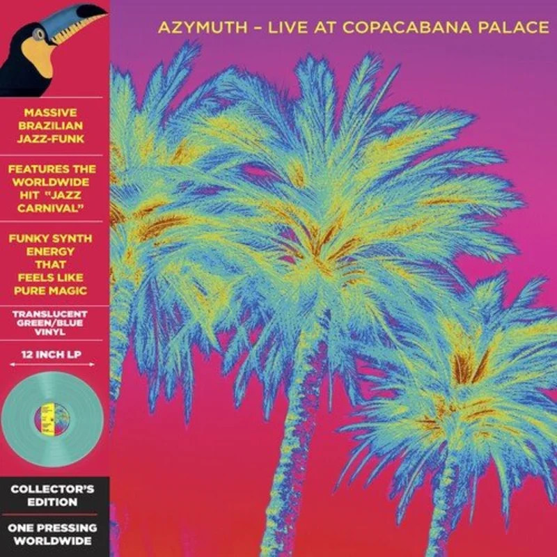 Azymuth - Love at Copacabana Palace (Deluxe Blue & Green Color) Vinyl LP