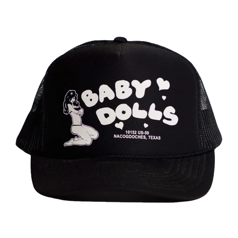 Baby Dolls Hat - Black
