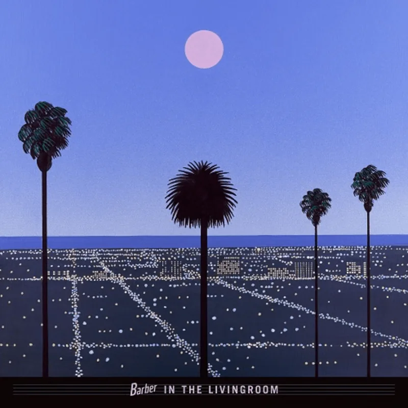 Barber in the Livingroom - Moon & Palms (Pink Color) Vinyl LP
