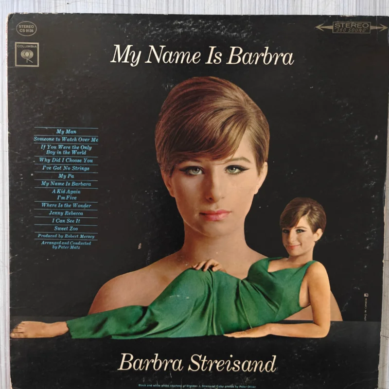 Barbra Streisand - My Name Is Barbra ( (Used Vinyl - VG) PJ Marketplace