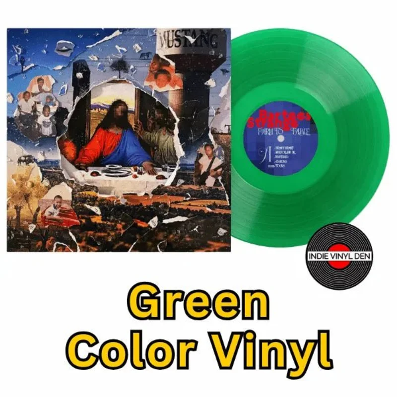 Bartees Strange - Farm To Table - Transparent Green Color Vinyl Record