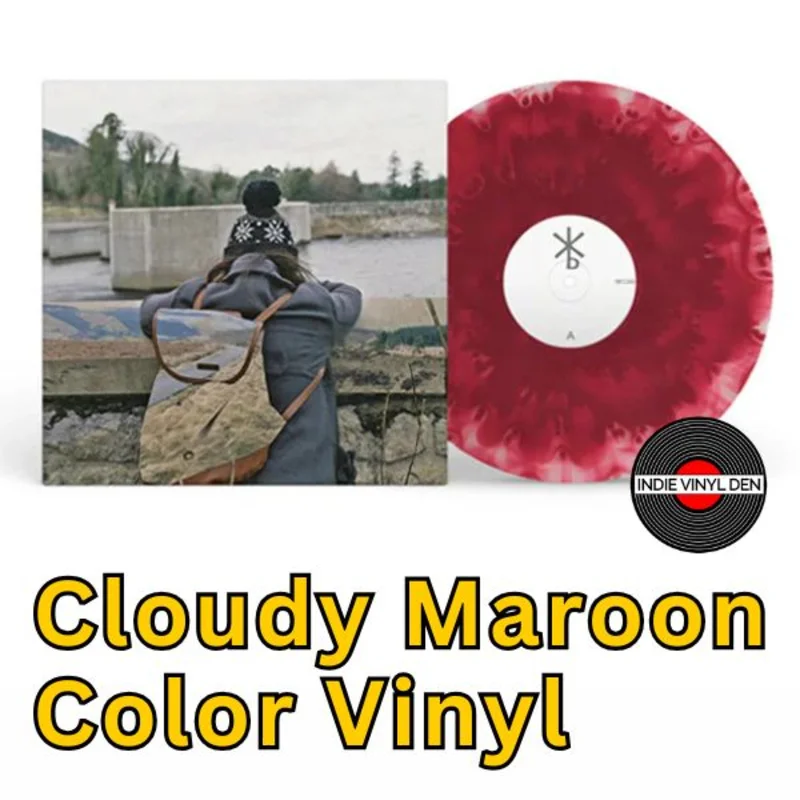 Basement - I Wish I Could Stay Here - Cloudy Maroon Color Vinyl Record