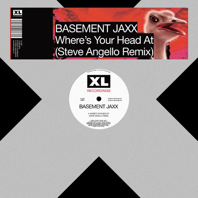 Basement Jaxx - Where's Your Head At (Steve Angello Remix) Vinyl 12"