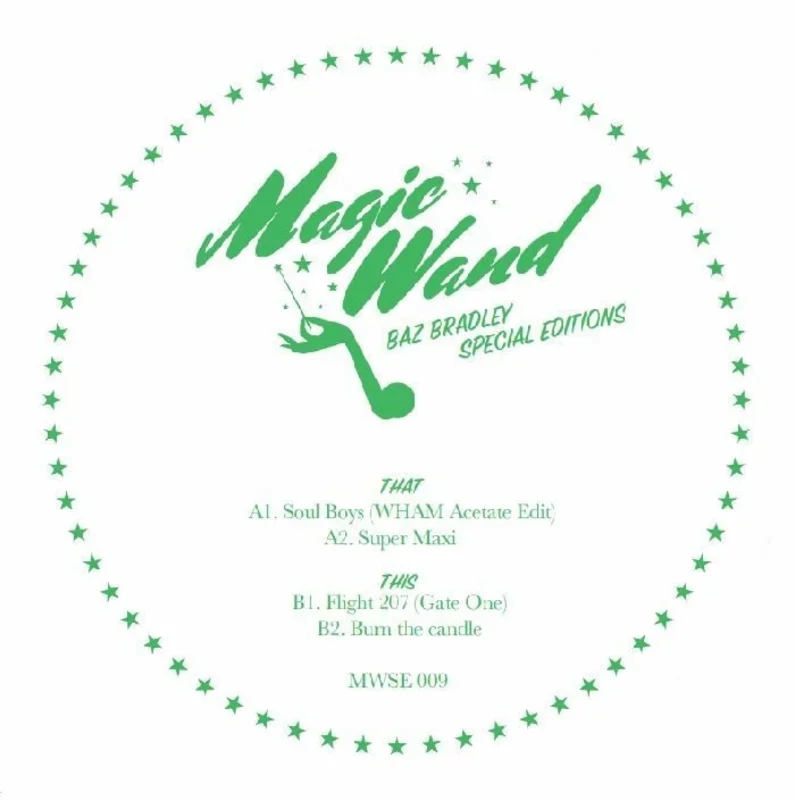 Baz Bradley - Magic Wand Special Edition v.9 Vinyl 12"