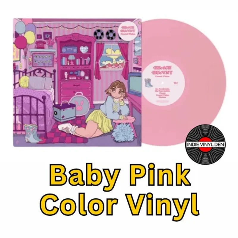 Beach Bunny - Tunnel Vision - Baby Pink Vinyl Record
