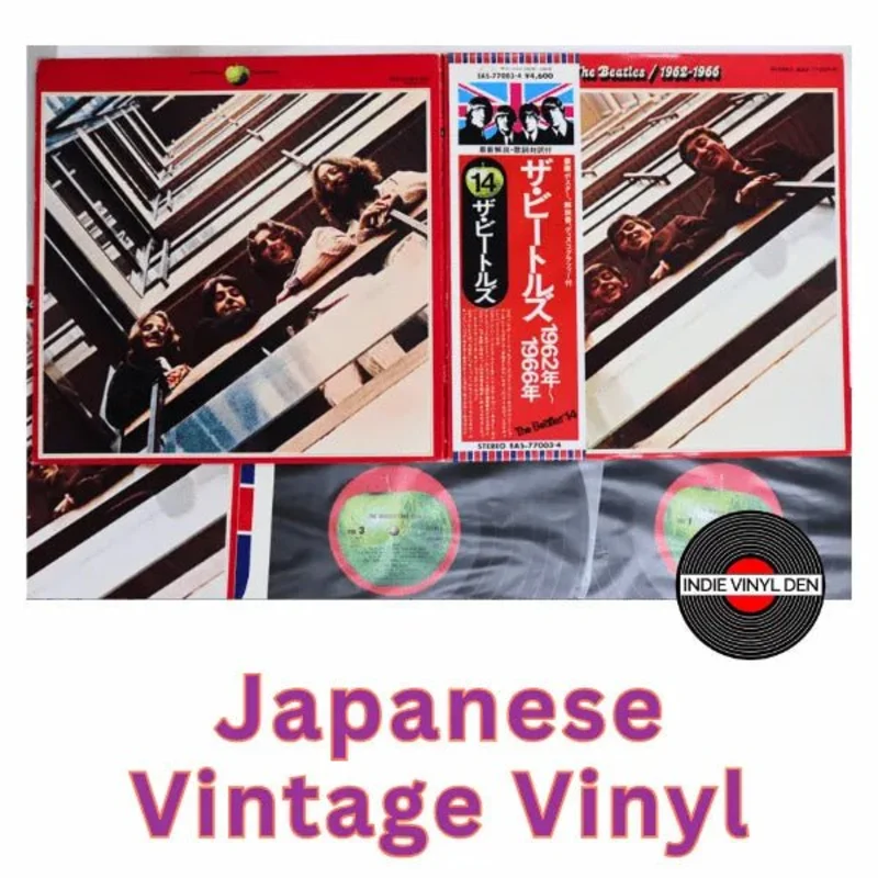 Beatles - 1962-1966 (Red Album) - Japanese Vintage Vinyl