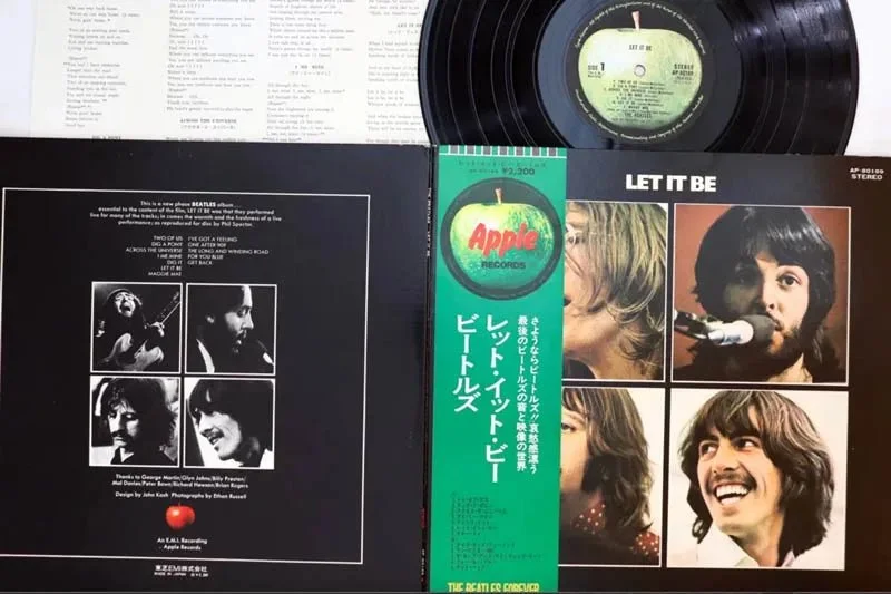 Beatles - Let It Be - Japanese Vintage Vinyl
