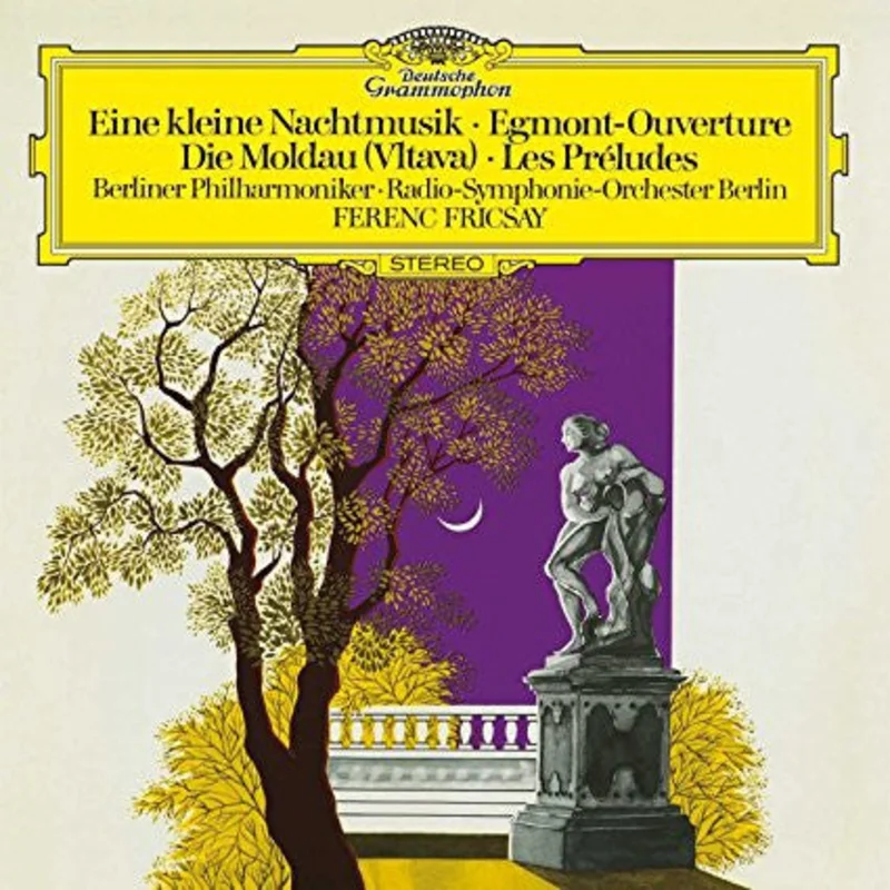 Berliner Philharmoniker - Radio - Symphonie - Orchester Berlin - Ferenc Fricsay - Eine Kleine Nachtmusik - Egmont - Ouverture - Die Moldau (Vltava) - Les Preludes (Arrives in 4 days)