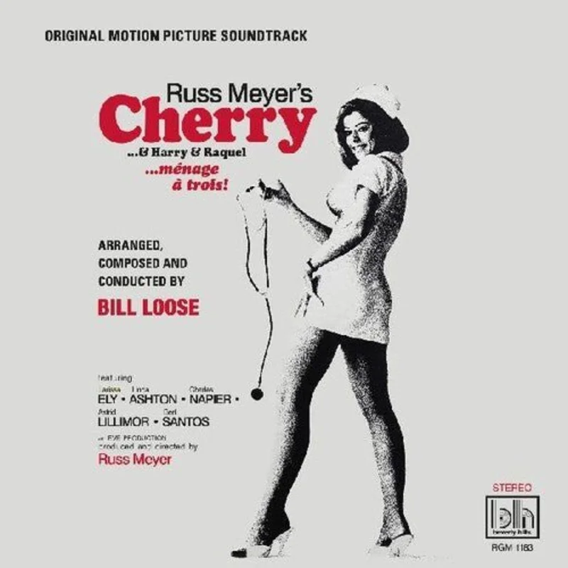 Bill Loose - Russ Meyers Cherry & Harry & Raquel (Original Soundtrack) (Black/White Color) Vinyl LP