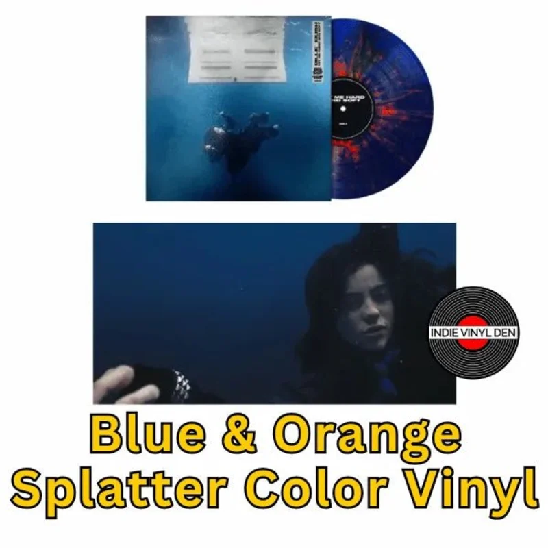 Billie Eilish - Hit Me Hard And Soft [Anniversary Edition] - Blue & Orange Splatter Color Vinyl