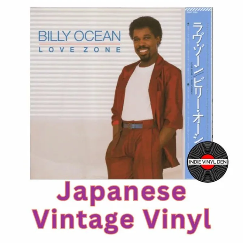 Billy Ocean - Love Zone - Japanese Vintage Vinyl
