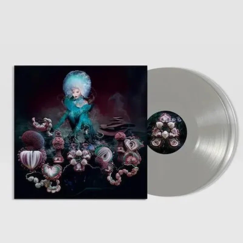 BJRK - FOSSORA - SILVER Vinyl Record 2LP Import