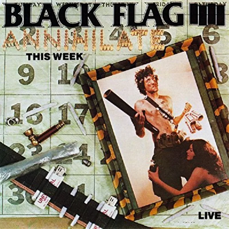 Black Flag Annihilate This Week (Vinyl) - (M) (ONLINE ONLY!!)