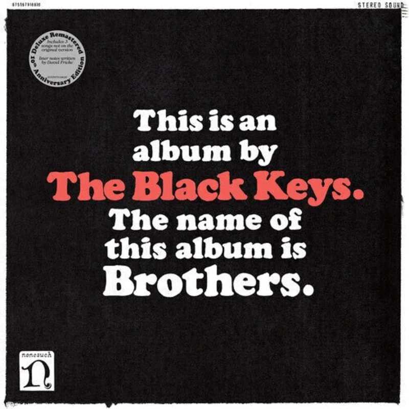 Black Keys - Brothers (Deluxe Anniversary Remaster) Vinyl LP