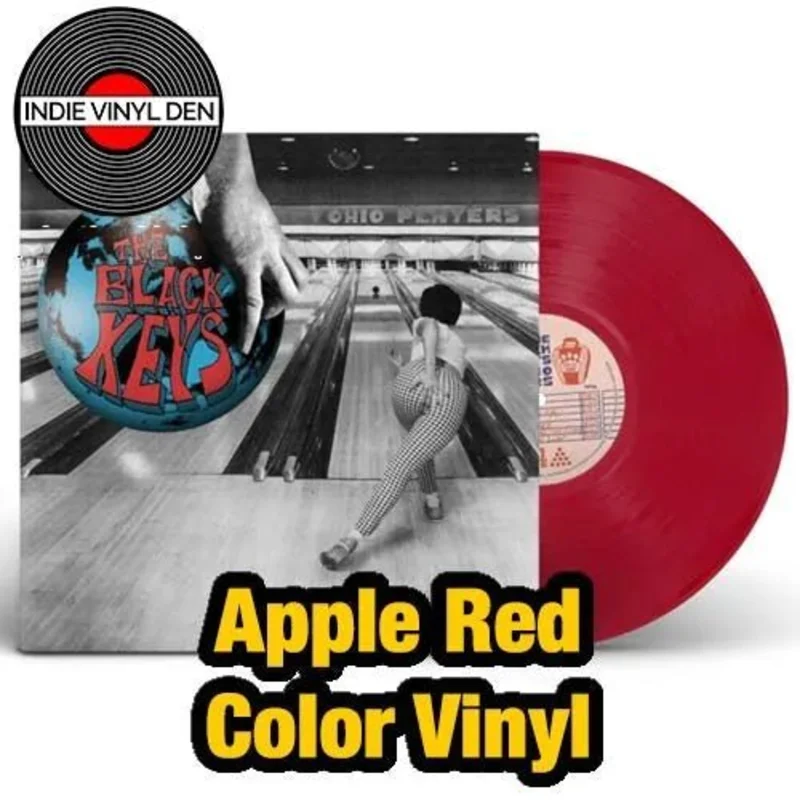 Black Keys - Ohio Players - Apple Red Color Vinyl Record *