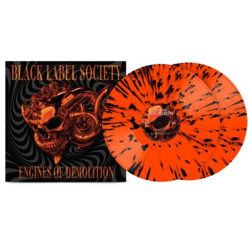 Black Label Society  Engines of Demolition (Orange & Black Splatter Vinyl)
